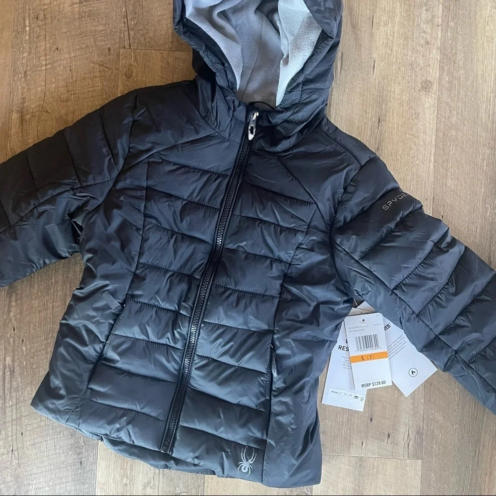 NWT Spyder Clara Short Puffer Jacket